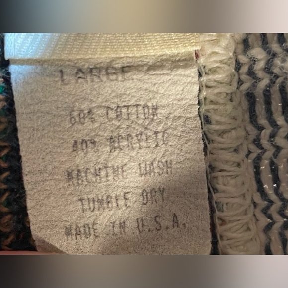 84. The Knit Co. Men’s Holiday Sweater Vest, Size L, EUC - Picture 5 of 5